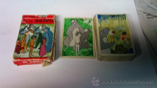 Barajas de cartas: baraja infantil el liubro de la selva - Foto 1