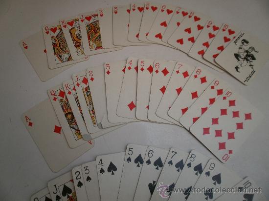 Barajas de cartas: BARAJA DE POKER COMPLETA Y ANTIGUA - Foto 1