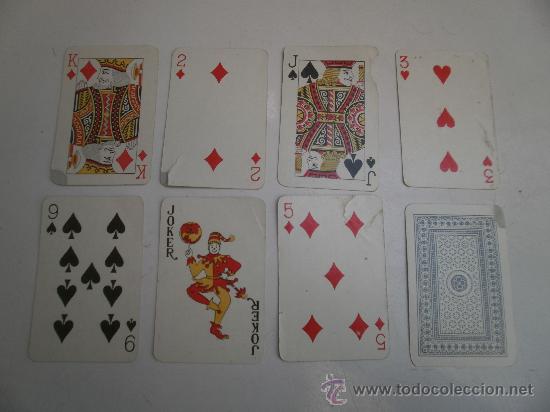 Barajas de cartas: BARAJA DE POKER COMPLETA Y ANTIGUA - Foto 3