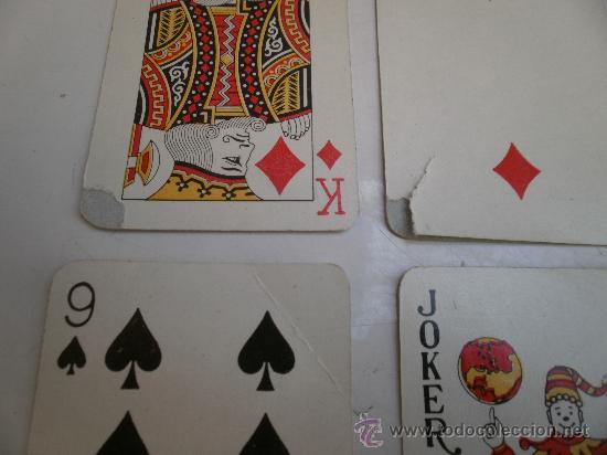Barajas de cartas: BARAJA DE POKER COMPLETA Y ANTIGUA - Foto 5
