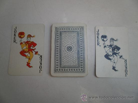Barajas de cartas: BARAJA DE POKER COMPLETA Y ANTIGUA - Foto 6