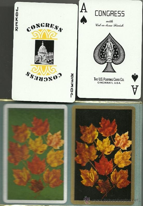 Barajas de cartas: 2 BARAJAS DE POKER - FLORES - Foto 1