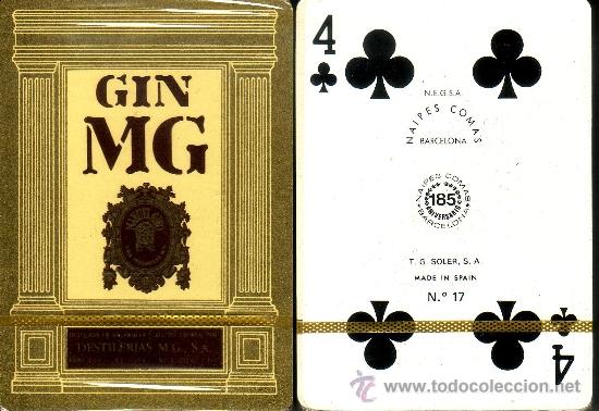 Barajas de cartas: GIN MG - BARAJA DE POKER - Foto 1