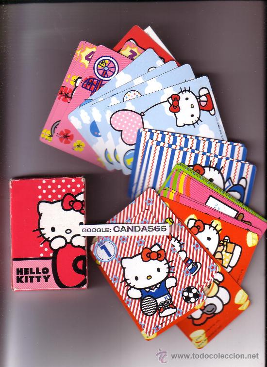 Barajas de cartas: CARTAS BARAJA HELLO KITTY - Foto 1