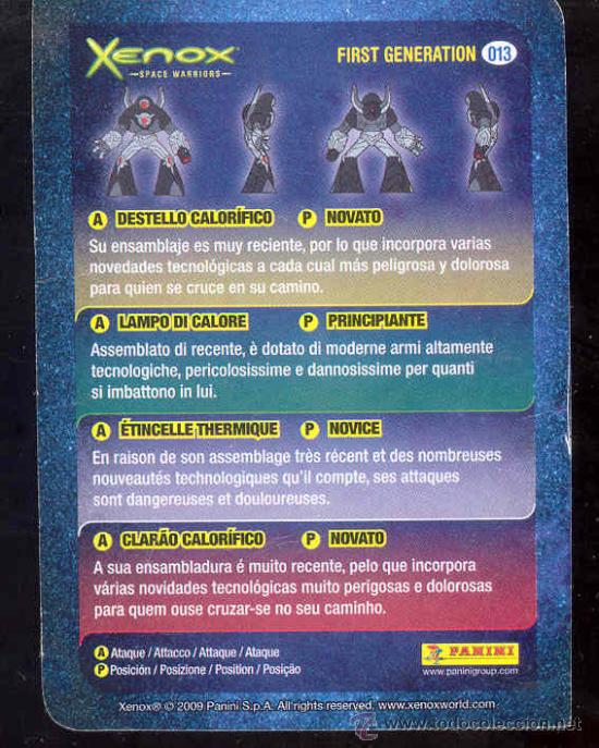 Barajas de cartas: XENOX -HAIKOO - POWER LEVEL 3 - Foto 2