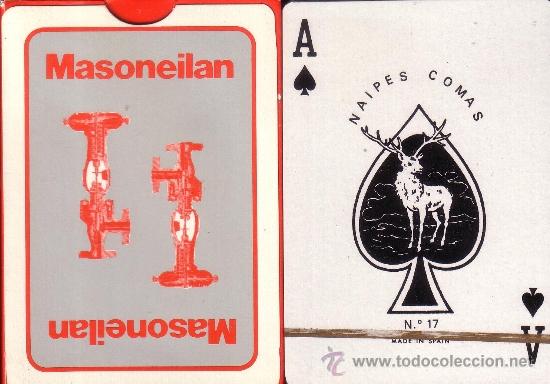 Barajas de cartas: MASONEILAN - BARAJA DE POKER - Foto 1