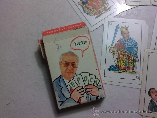 Barajas de cartas: barajas espa&ntilde;olas con caras de politicos - Foto 3