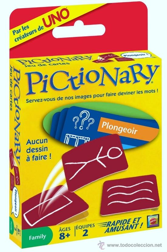 Barajas de cartas: BARAJA PICTIONARY - Foto 1
