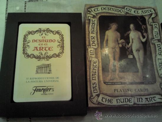 Barajas de cartas: BARAJA EL DESNUDO EN EL ARTE - Foto 1
