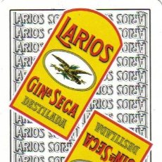 Barajas de cartas: BARAJA ESPAÑOLA PUBLICITARIA GIN LARIOS-FOURNIER-AÑOS 90