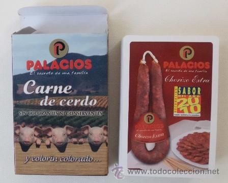 Barajas de cartas: BARAJA  PUBLICIDAD PALACIOS - Foto 1