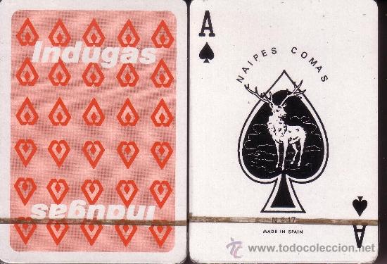 Barajas de cartas: INDUGAS ROSA - BARAJA DE POKER - Foto 1