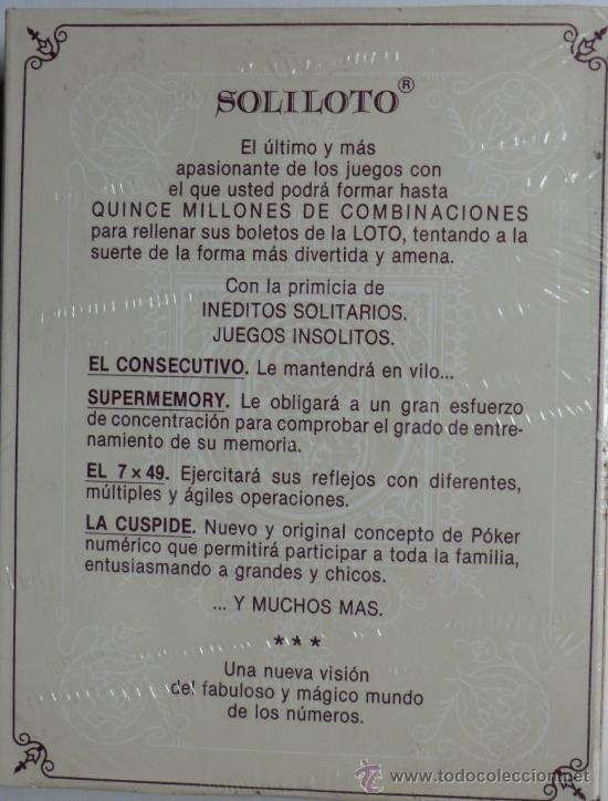 Barajas de cartas: BARAJA SOLILOTO - Foto 2