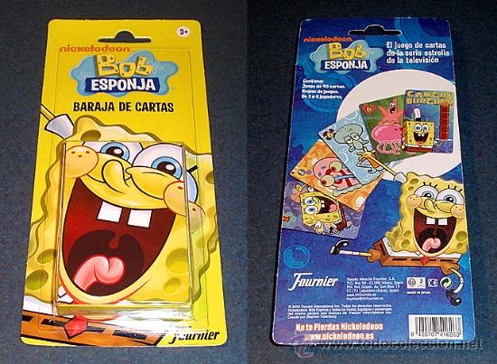 bob esponja juego de cartas