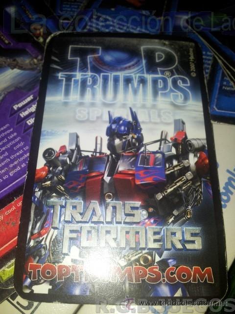 Barajas de cartas: CARTAS TOP TRUMPS SPECIALS TRANSFORMER - Foto 1