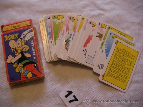 Barajas de cartas: ANTIGUAS CARTAS ASTERIX - Foto 1