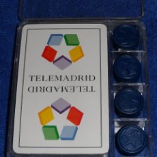 Jeux de cartes: TELEMADRID - MUS - FOURNIER. Lote 39935177