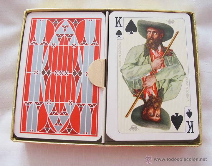 Barajas de cartas: DOS BARAJAS MODERNISTAS AUSTRIA - Foto 4