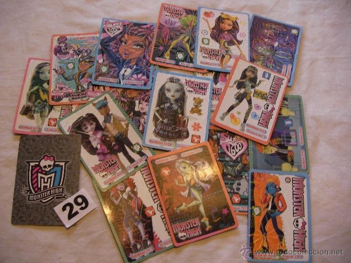 Barajas de cartas: GRAN LOTE DE CARTAS MONSTER HIGHT - Foto 1