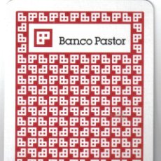 Mazzi di carte: BARAJA ESPAÑOLA PUBLICITARIA BANCO PASTOR-FOURNIER