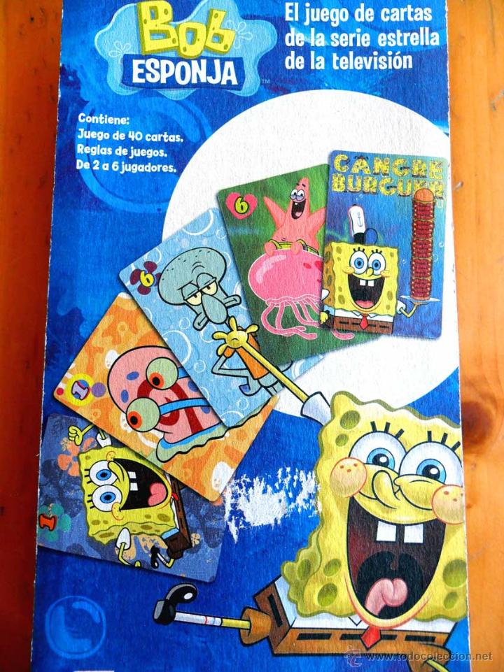 bob esponja juego de cartas