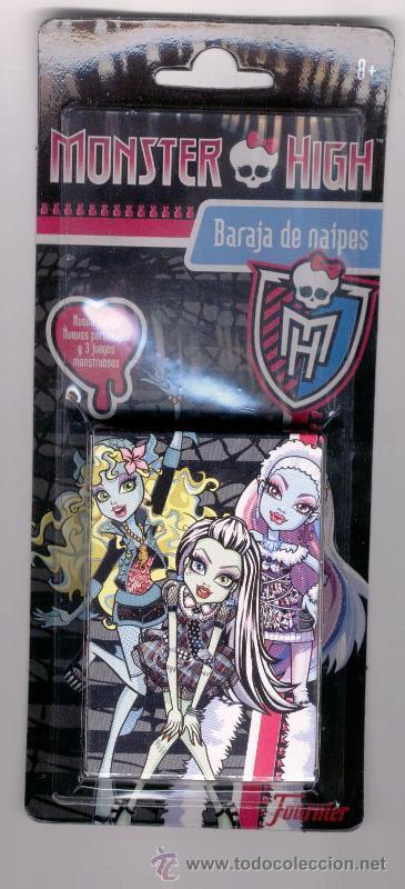 Barajas de cartas: BARAJA DE CARTAS * MONSTER HIGH * - HF - Foto 1
