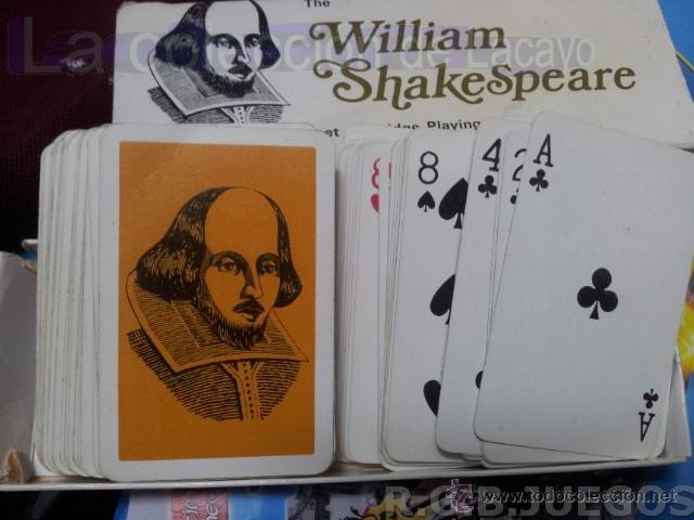 Barajas de cartas: BARAJA WILLIAM SHAKESPEARE - Foto 1