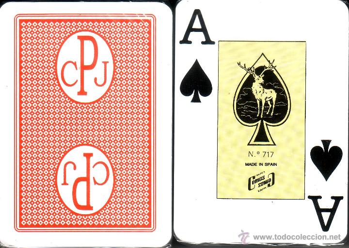Barajas de cartas: CPJ - BARAJA DE POKER - Foto 1