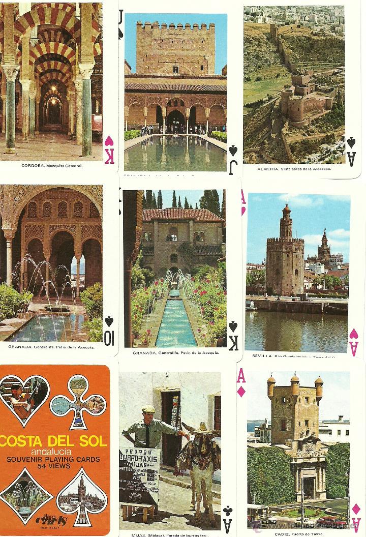 Barajas de cartas: COSTA DEL SOL - BARAJA DE POKER - Foto 1