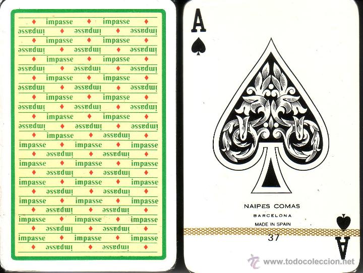 Barajas de cartas: IMPASSE VERDE - BARAJA DE BRIDGE - Foto 1