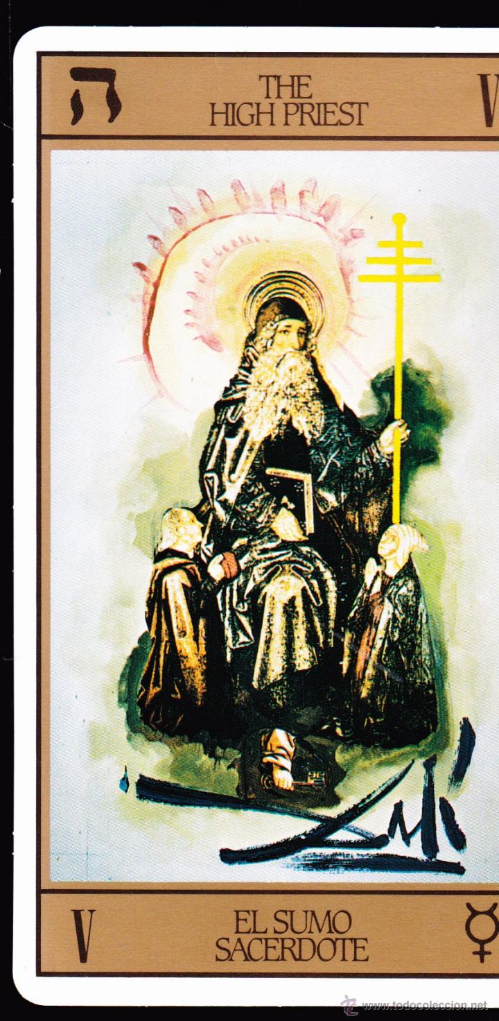 Barajas de cartas: EL SUMO SACERDOTE CARTA DEL TAROT - Foto 1