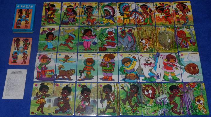 Barajas de cartas: 4 Razas - Ediciones Salda&ntilde;a - Foto 1