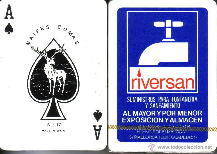 Barajas de cartas: RIVERSAN BARAJA DE POKER - Foto 1