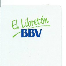 Barajas de cartas: BARAJA ESPAÑOLA PUBLICITARIA EL LIBRETON BBV-FOURNIER