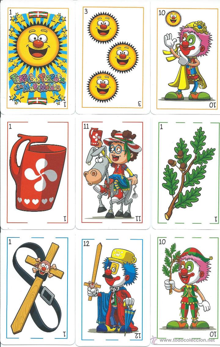 Barajas de cartas: BARAJA ESPA&Ntilde;OLA DE LOS PAYASOS - Foto 1
