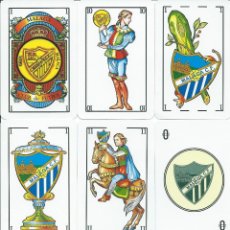Barajas de cartas: BARAJA ESPAÑOLA MALAGA CLUB DE FUTBOL-AÑO 1999. Lote 47977384