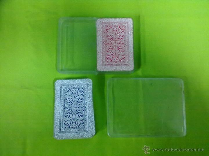 Barajas de cartas: DOS BARAJAS COMAS N&ordm; 67 EN CAJA PLASTICO - Foto 2