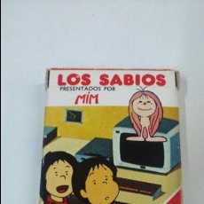 Barajas de cartas: BARAJA INFANTIL LOS SABIOS. HERACLIO FOURNIER ( VITORIA). Lote 48954879