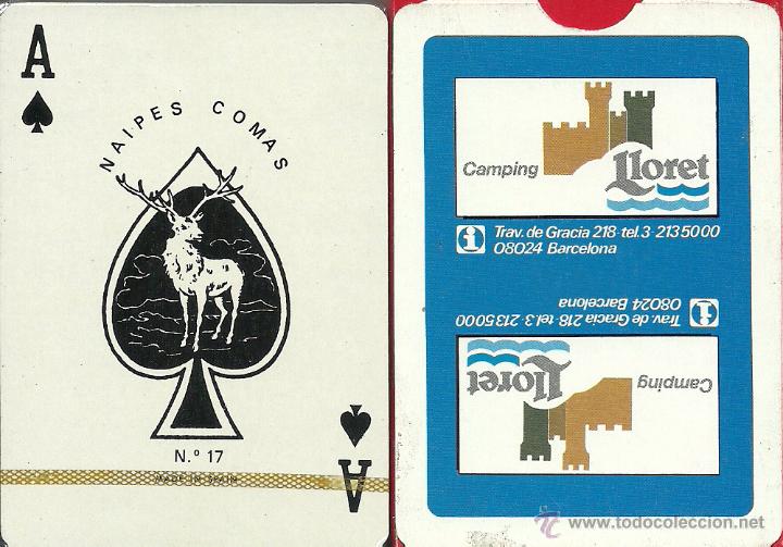 Barajas de cartas: CAMPING LLORET - BARAJA DE POKER - Foto 1