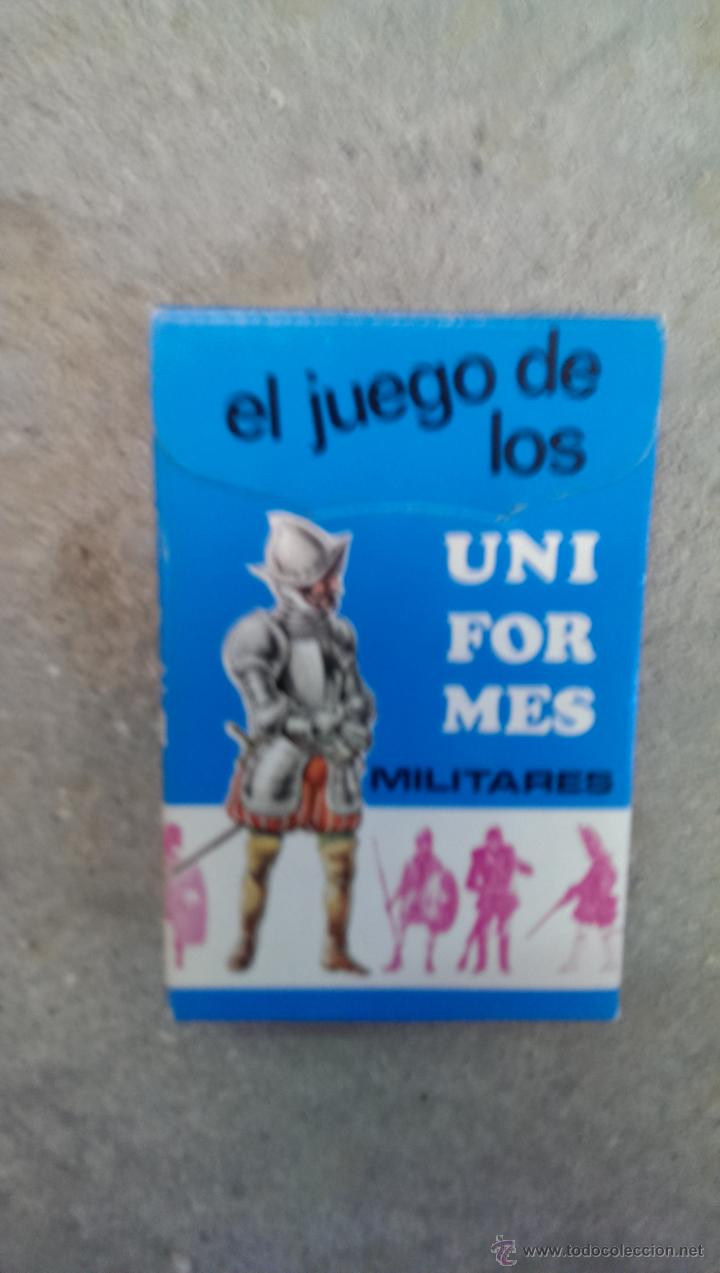 Barajas de cartas: CARTAS EL JUEGO DE LOS UNIFORMES - Foto 1