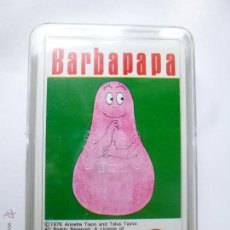 Baralhos de cartas: BARAJA BARBAPAPA HERACLIO FOURNIER EN ESTUCHE DE PLÁSTICO. 32 NAIPES + INSTRUCCIONES. NUEVA 1976. Lote 337463438