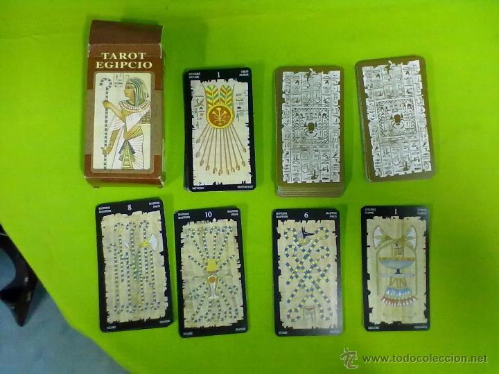 Barajas de cartas: LO SCARABEO TAROT EGIPCIO - Foto 2