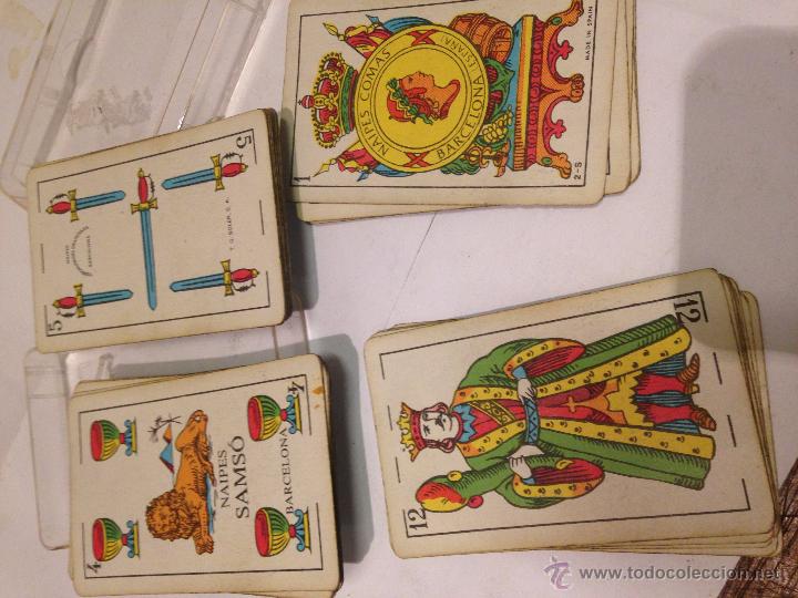 Barajas de cartas: NAIPES COMAS. EN SU CAJITA DE PL&Aacute;STICO. - Foto 2