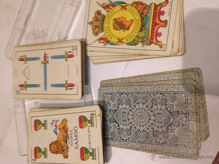 Barajas de cartas: NAIPES COMAS. EN SU CAJITA DE PL&Aacute;STICO. - Foto 3