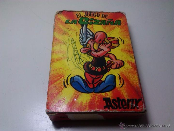 Barajas de cartas: Lote el juego de la ciza&ntilde;a asterix - ediciones recreativas (completa) - Foto 1