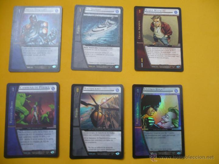Barajas de cartas: LOTE DE 6 CARTAS VS SYSTEM - Foto 2
