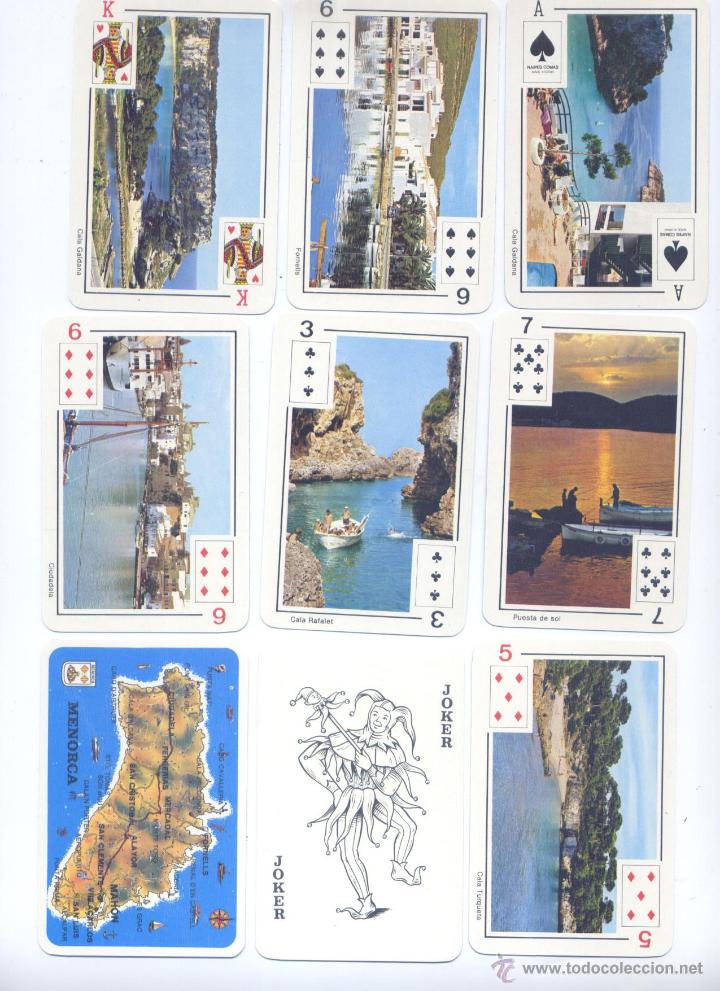 Barajas de cartas: BARAJA DE POKER DE MENORCA - Foto 1