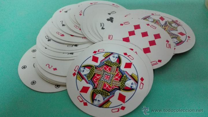 Barajas de cartas: BARAJA DE P&Oacute;KER REDONDA - Foto 1