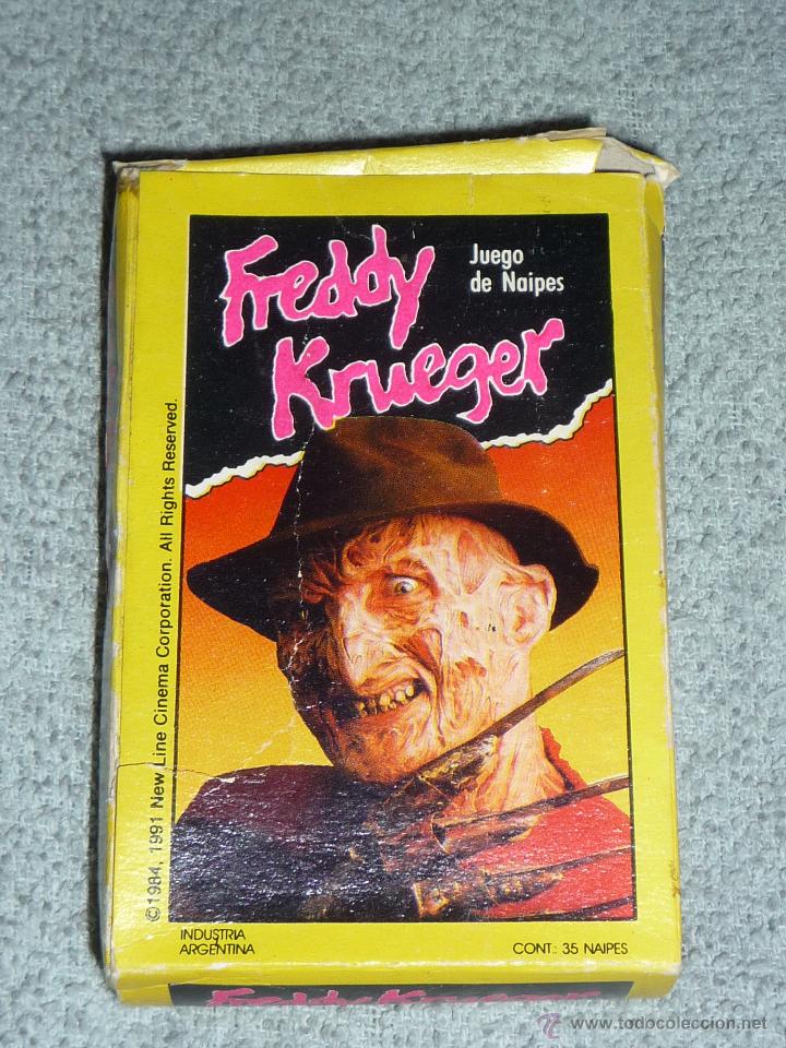 Freddy Krueger Juego De Cartas Naipes Comple Sold Through Direct Sale 54108656