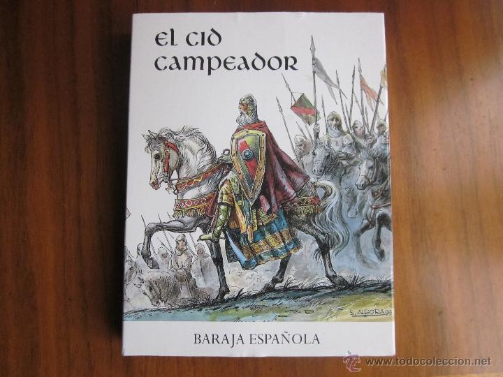 Baraja Española De Fournier El Cid Campeador Editada Por Caja De Burgos - 